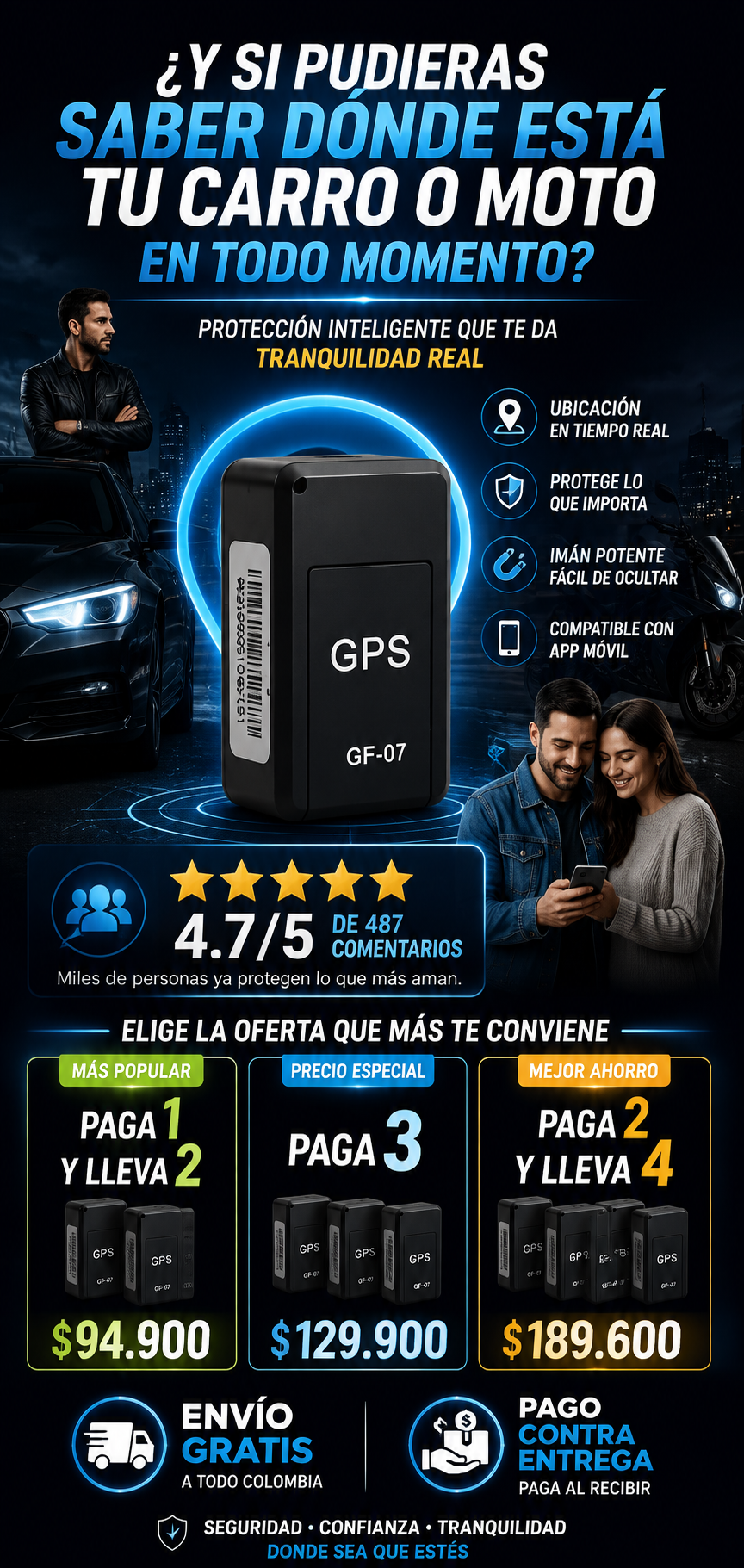 PROMO 2X1 Mini GPS Locator