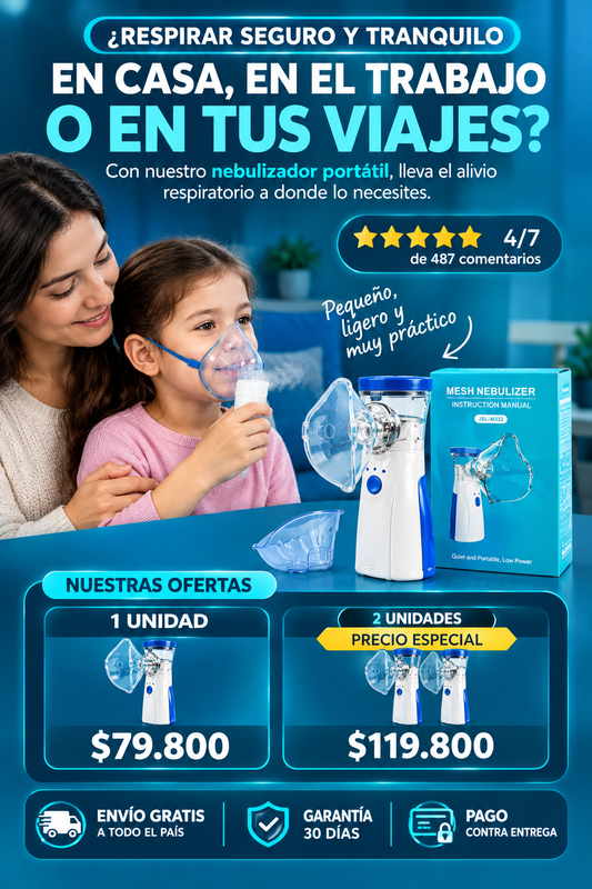 VELLORA™ Portable Mesh Nebulizer