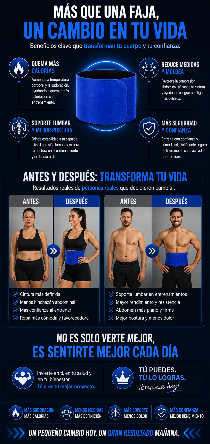Faja Térmica Reductora HeatFit